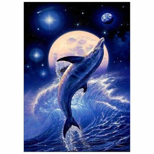 New Dream Dolphin Full Drill - 5D Diy Diamond Painting Kits