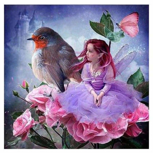 New Fairy Portrait Pattern Diy Full Drill - 5D Full Diamond