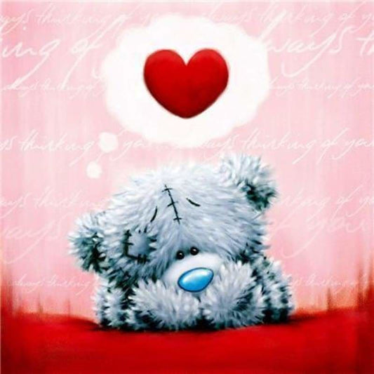 New Hot Sale Cute Teddy Bear Diamond Painting Kits VM20024