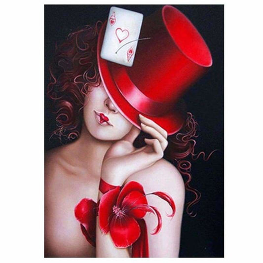 New Hot Sale Girl Picture Wall Decor Diy Diamond Painting