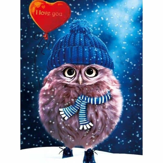 New Hot Sale Owl Needlework Full Drill - 5D Diy Diamond