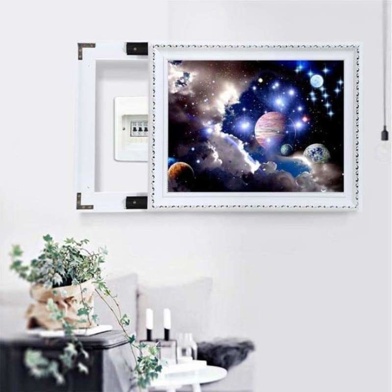 New Hot Sale Space Star Wall Decor Full Drill - 5D Diy 
