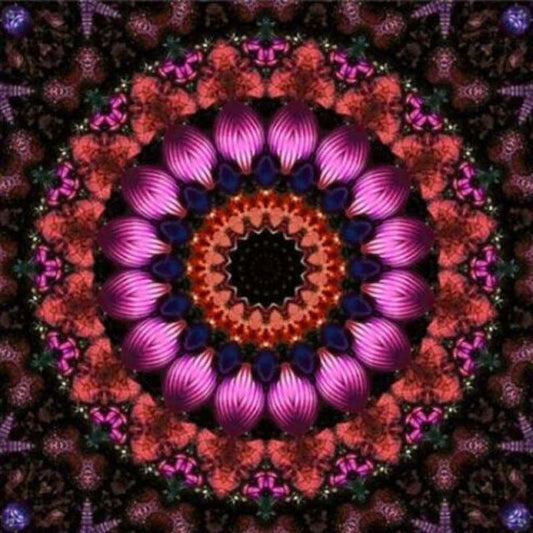 New Modern Art Abstract Mandala Pattern Full Drill - 5D Diy 