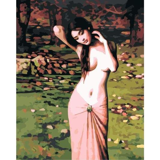 Nude Diy Paint By Numbers Kits ZXB57 - NEEDLEWORK KITS