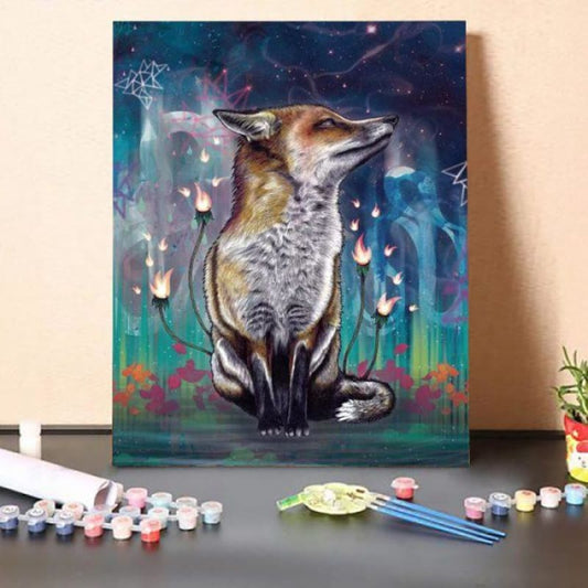 Paint By Numbers Kit-Proud Fox