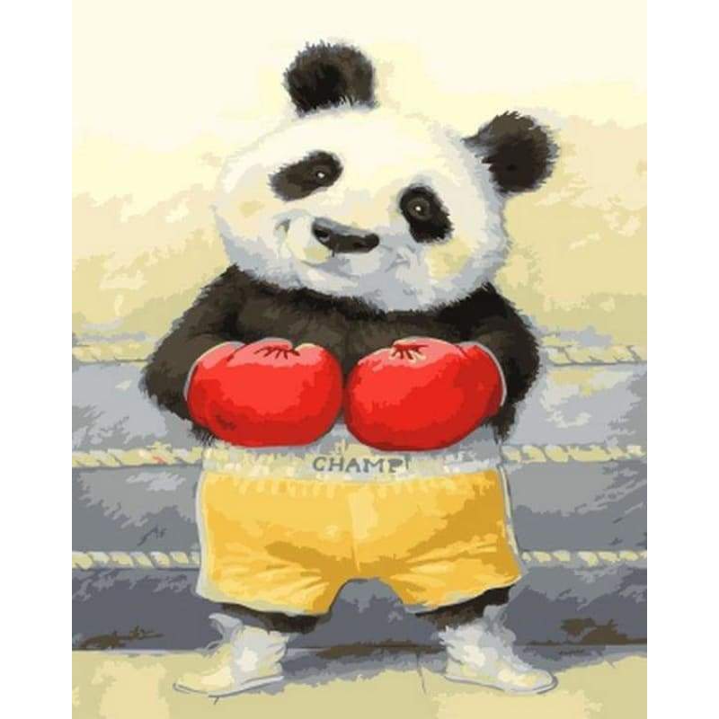Panda Diy Paint By Numbers Kits PBN30065 - NEEDLEWORK KITS