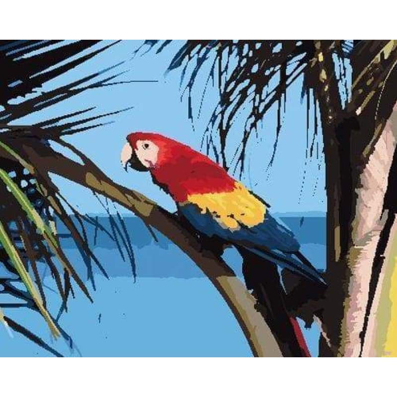 Parrot Diy Paint By Numbers Kits ZXB788 - NEEDLEWORK KITS