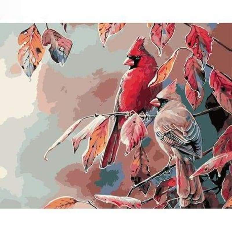 Parrots Diy Paint By Numbers Kits PBN94046 - NEEDLEWORK KITS