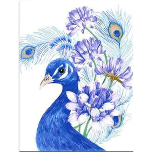 Peacock Diy Paint By Numbers Kits VM97538 - NEEDLEWORK KITS