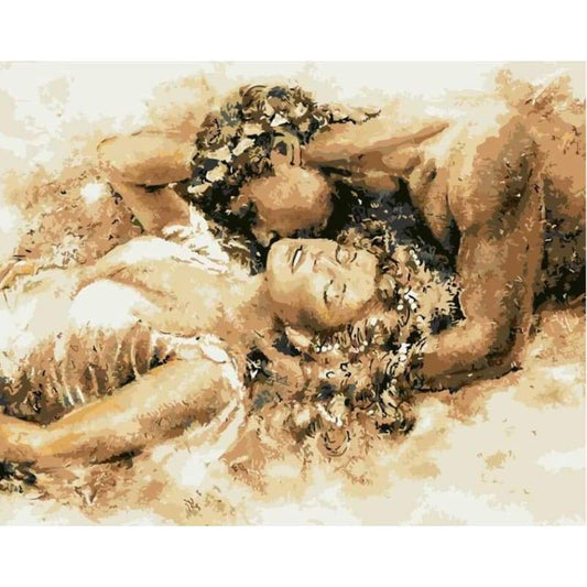 Portrait Diy Paint By Numbers Kits PBN95739 - NEEDLEWORK KITS
