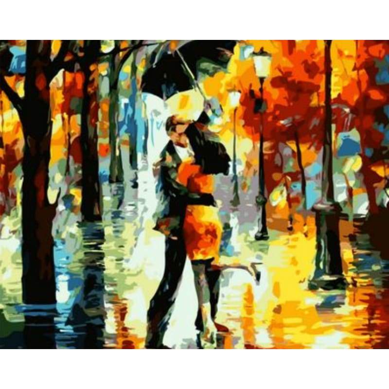 Portrait Lover Diy Paint By Numbers Kits ZXQ1135 - NEEDLEWORK KITS