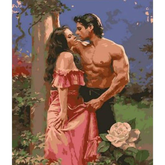 Portrait Lover Diy Paint By Numbers Kits ZXQ2062-22 - NEEDLEWORK KITS