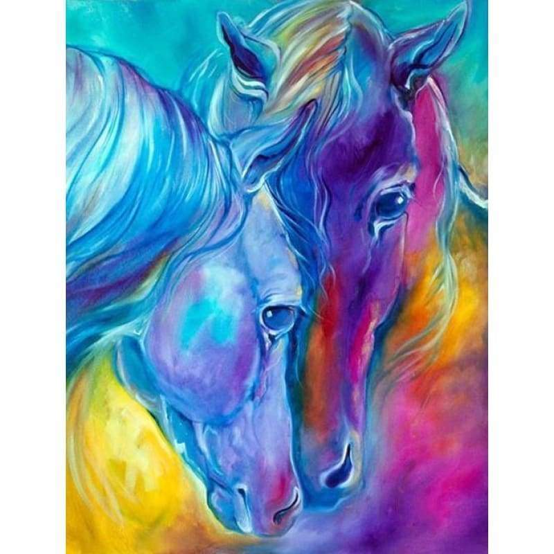 Pretty Horses- Full Drill Diamond Painting - Special Order -