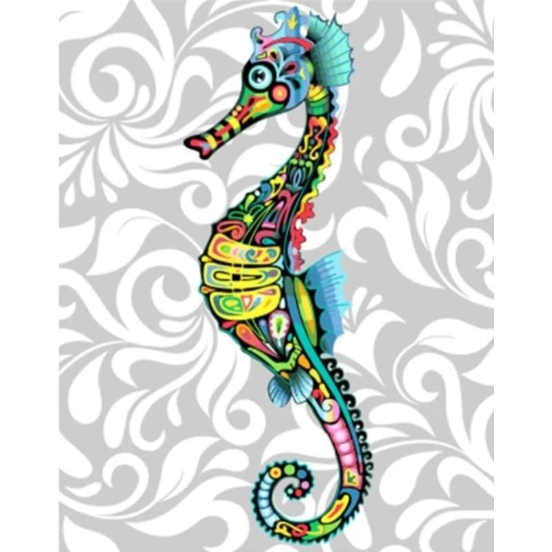 Seahorse Diy Paint By Numbers Kits VM97552 - NEEDLEWORK KITS