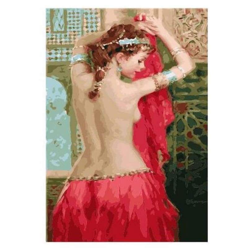 Sexy Lady Diy Paint By Numbers Kits PBN95567 - NEEDLEWORK KITS