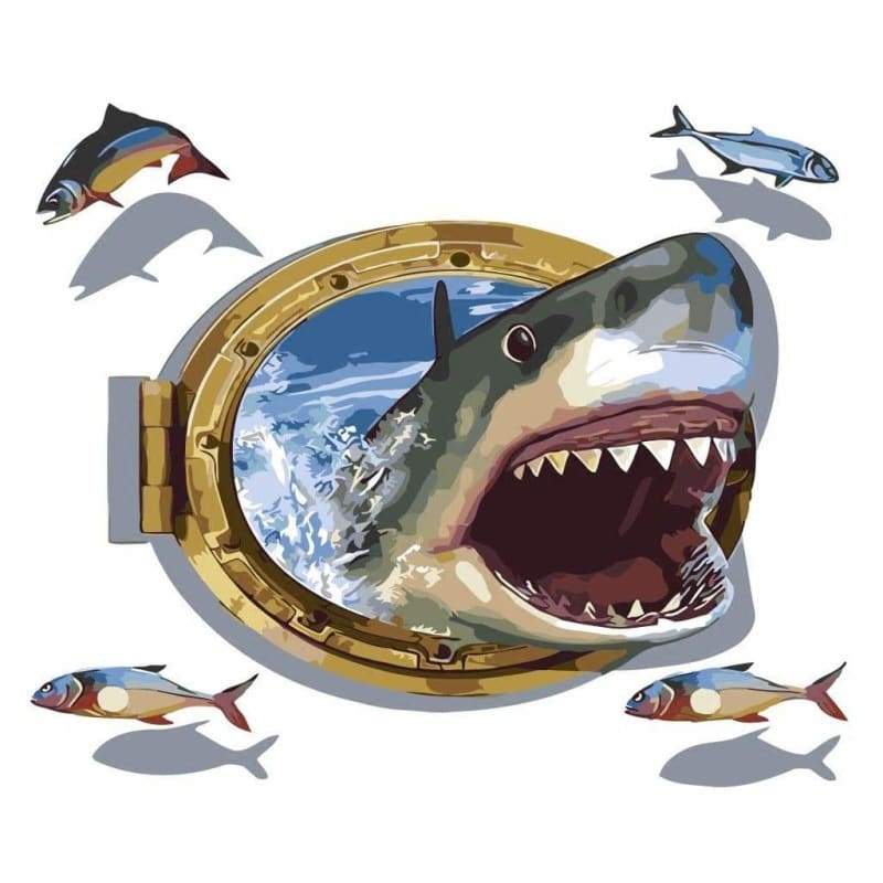 Shark Diy Paint By Numbers Kits PBN30253 - NEEDLEWORK KITS