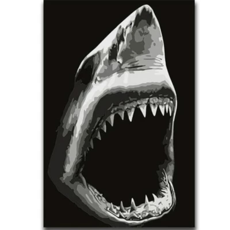 Shark Diy Paint By Numbers Kits VM30251 - NEEDLEWORK KITS