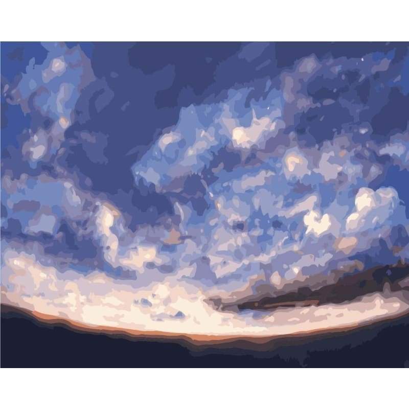 Sky Landscape Diy Paint By Numbers Kits PBN96163 - NEEDLEWORK KITS