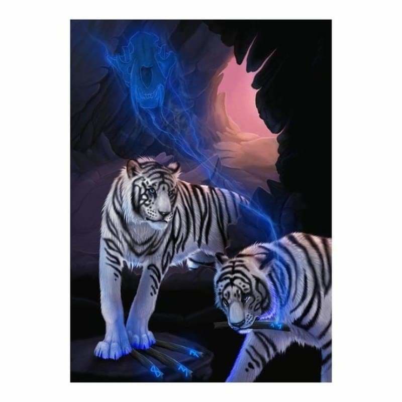 Special Animal Tiger Picture Full Drill - 5D Diy Full 