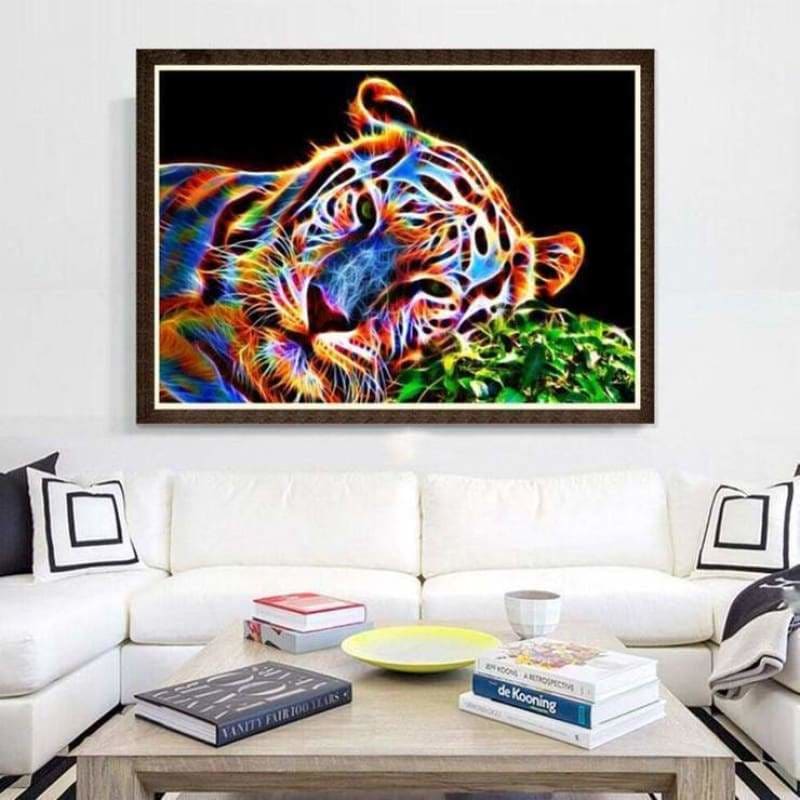 Special Animal Tiger Picture Full Drill - 5D Diy Full 