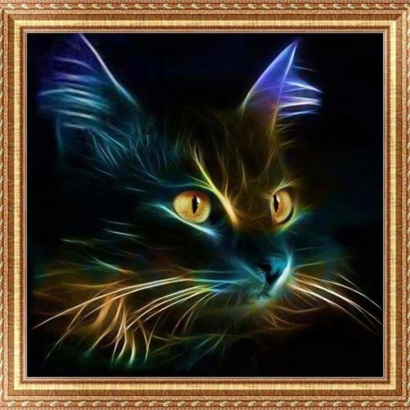 Special Black Cat Diy Full Drill - 5D Cross Stitch Diamond 