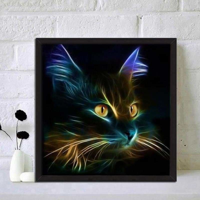 Special Black Cat Diy Full Drill - 5D Cross Stitch Diamond 