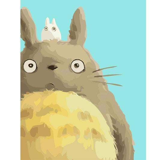 The Totoro Series Cartoon Diy Paint By Numbers Kits PBN92451 - NEEDLEWORK KITS