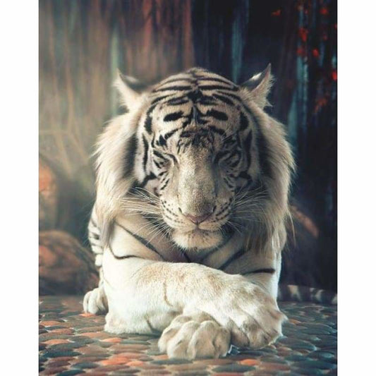 Tiger Decor Full Drill - 5D Diy Diamond Painting Kits VM9749