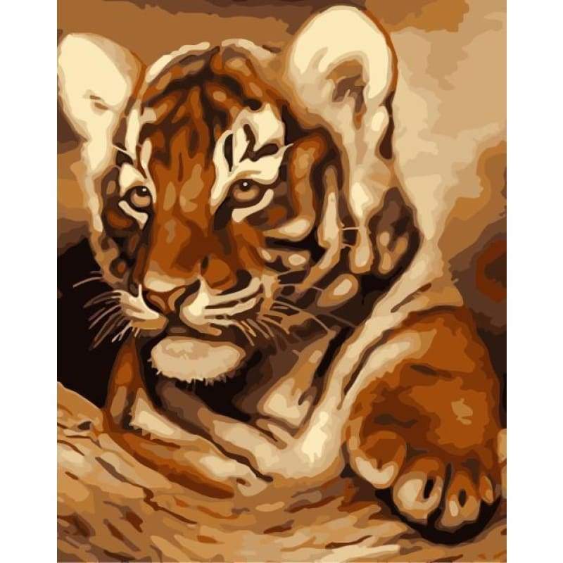Tiger Diy Paint By Numbers Kits WM-1469 - NEEDLEWORK KITS