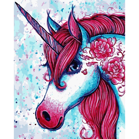 Unicorn Diy Paint By Numbers Kits WM-716 - 222
