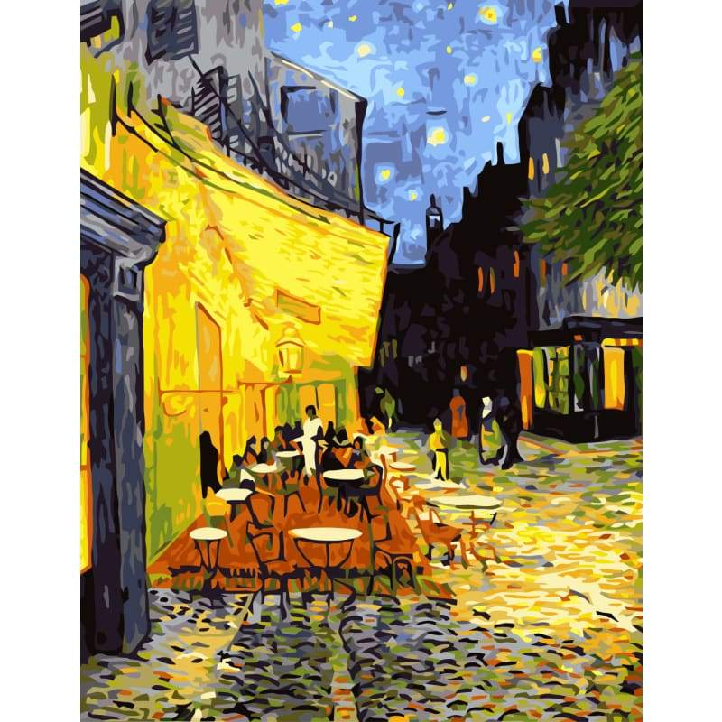 Van Gogh Diy Paint By Numbers Kits WM-040 ZXE140 - NEEDLEWORK KITS