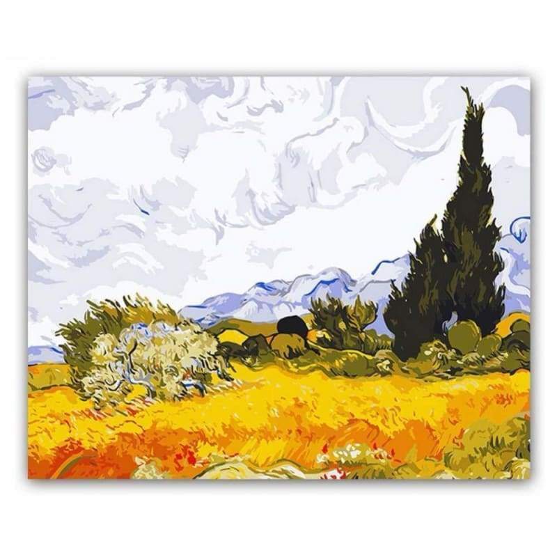 Van Gogh Landscape Diy Paint By Numbers Kits VM90772 - NEEDLEWORK KITS