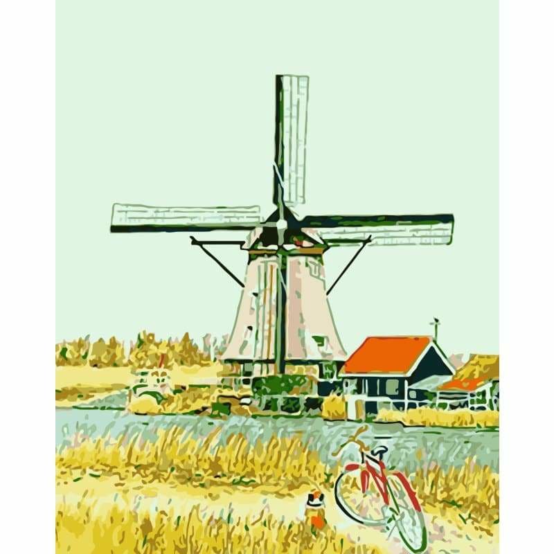 Windmill Diy Paint By Numbers Kits WM-356 - NEEDLEWORK KITS