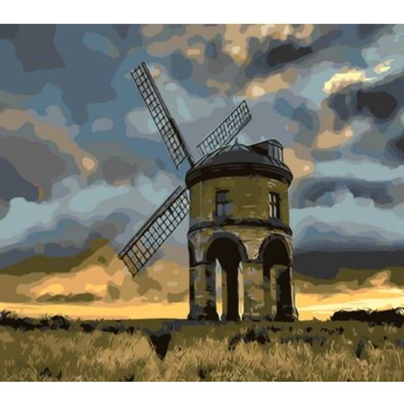 Windmill Diy Paint By Numbers Kits ZXQ232-21 - NEEDLEWORK KITS