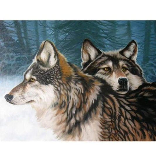 Wolf Diy Paint By Numbers Kits VM90227 - NEEDLEWORK KITS