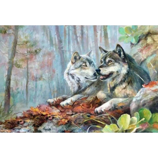 Wolf Diy Paint By Numbers Kits VM90229 - NEEDLEWORK KITS