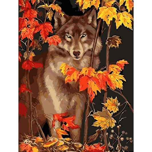 Wolf Diy Paint By Numbers Kits WM-1039 - NEEDLEWORK KITS