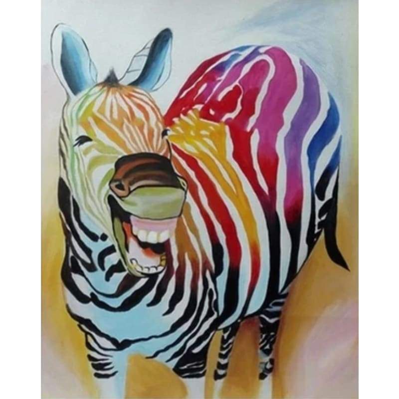 Zebra Diy Paint By Numbers Kits PBN95986 - NEEDLEWORK KITS