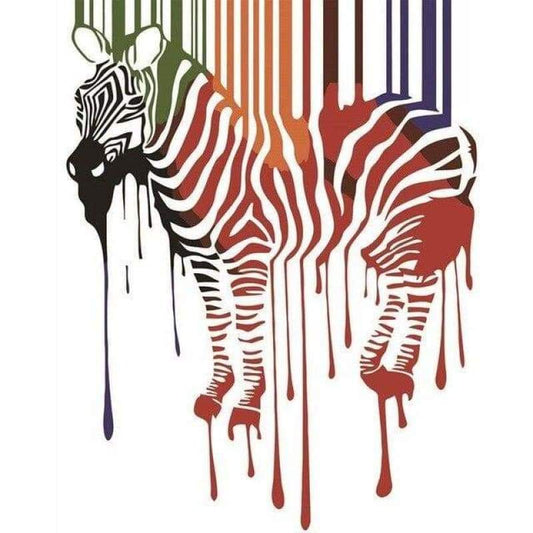 Zebra Diy Paint By Numbers Kits PBN97350 - NEEDLEWORK KITS