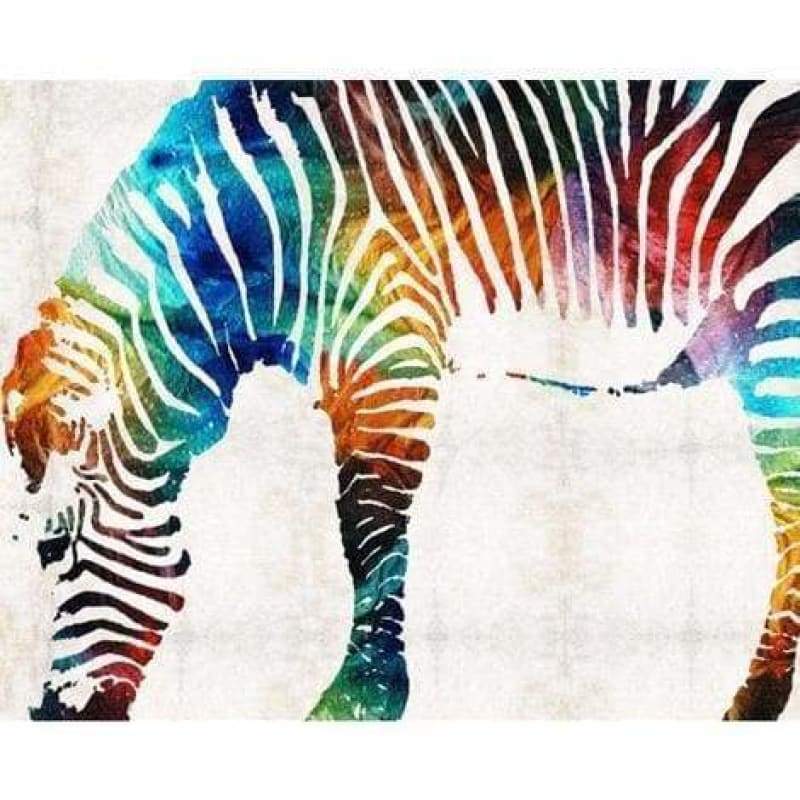 Zebra Diy Paint By Numbers Kits VM95984 - NEEDLEWORK KITS
