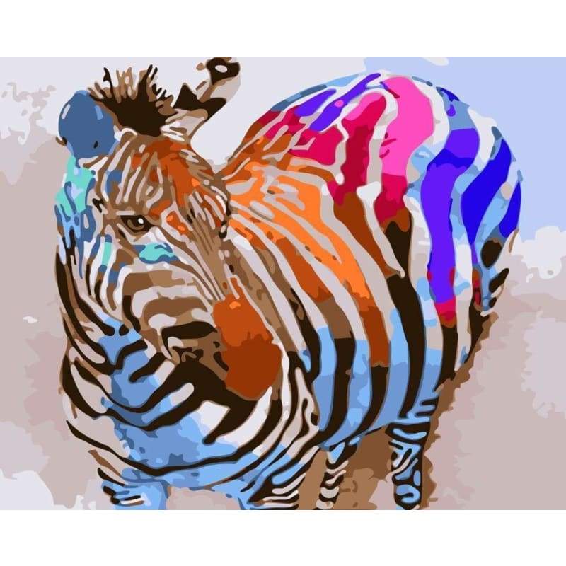 Zebra Diy Paint By Numbers Kits WM-1726 - NEEDLEWORK KITS