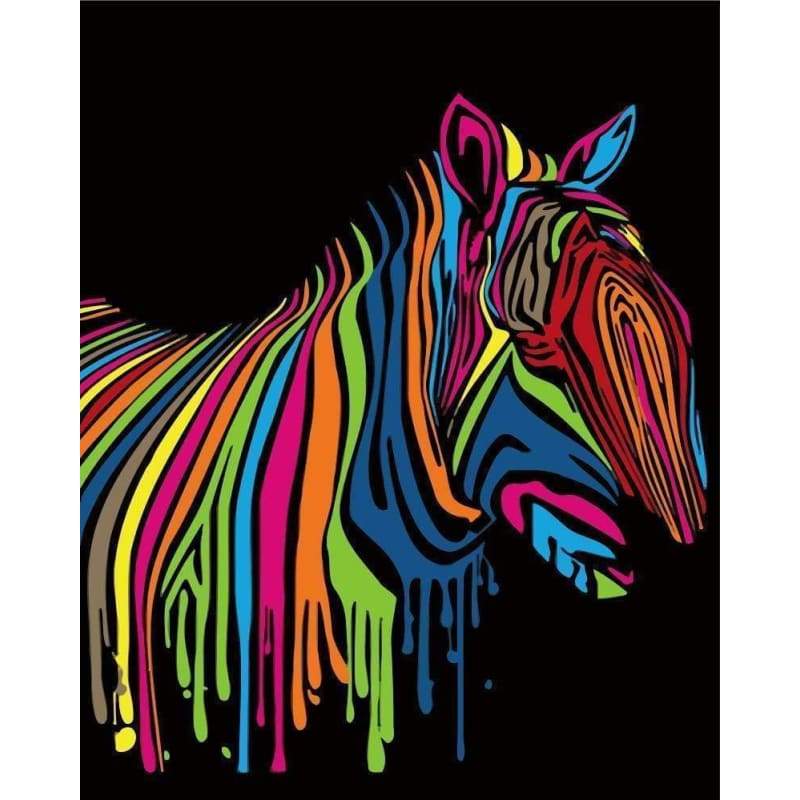 Zebra Diy Paint By Numbers Kits WM-793 - NEEDLEWORK KITS