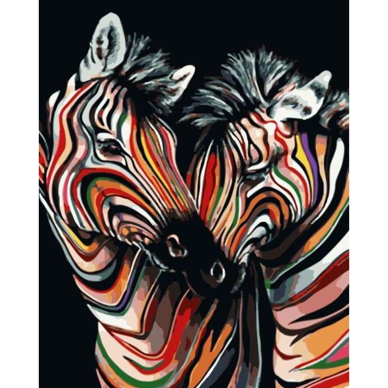 Zebra Diy Paint By Numbers Kits WM-815 - NEEDLEWORK KITS