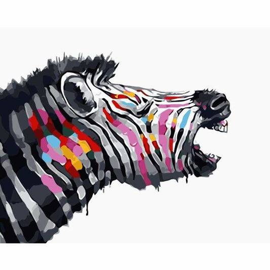 Zebra Diy Paint By Numbers Kits WM-877 - NEEDLEWORK KITS