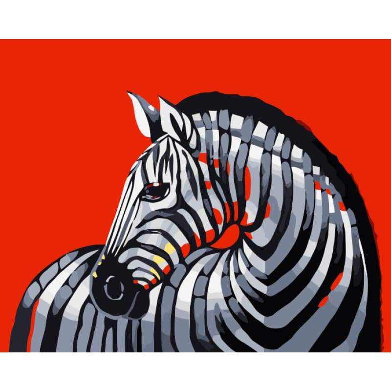 Zebra Diy Paint By Numbers Kits YM-4050-202 - NEEDLEWORK KITS